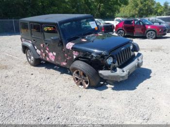  Salvage Jeep Wrangler