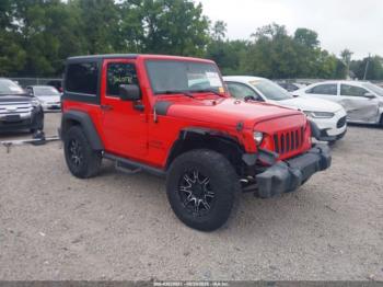 Salvage Jeep Wrangler