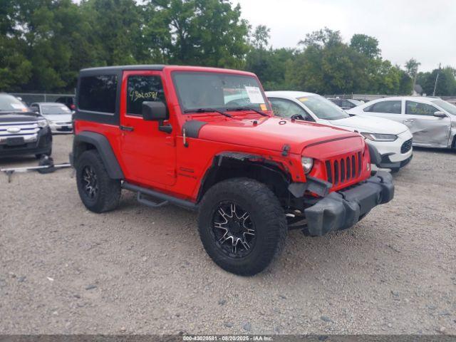  Salvage Jeep Wrangler