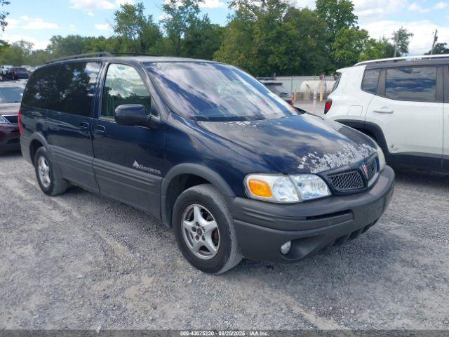  Salvage Pontiac Montana