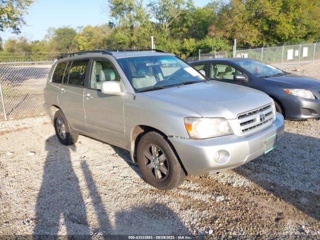  Salvage Toyota Highlander