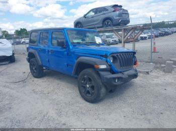 Salvage Jeep Wrangler