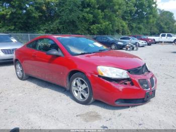  Salvage Pontiac G6