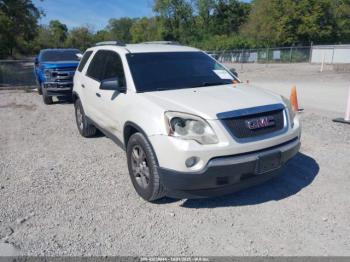  Salvage GMC Acadia