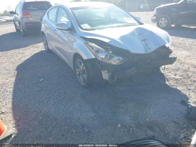  Salvage Hyundai ELANTRA