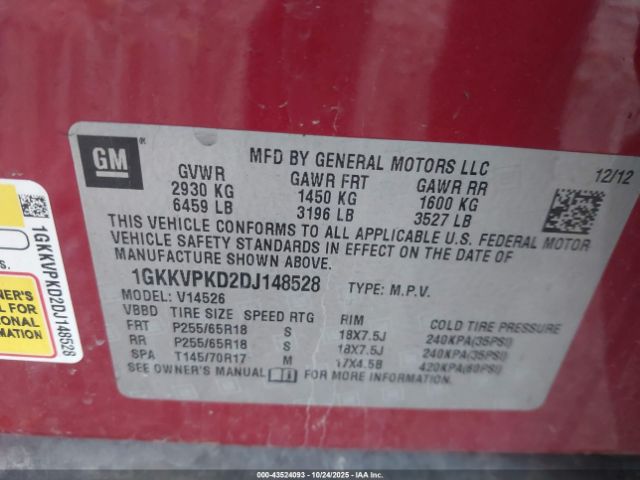 GMC Acadia Sle-2 Image 7