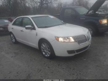  Salvage Lincoln MKZ
