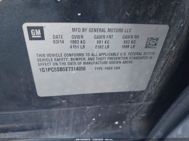 Chevrolet Cruze 1lt Auto Image 7