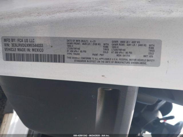 Ram Promaster High Roof 159 Wb Image 16