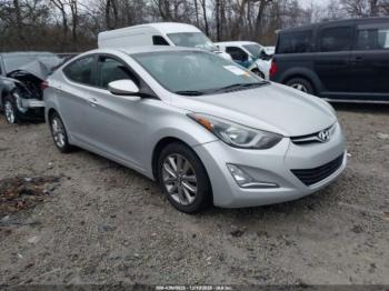  Salvage Hyundai ELANTRA