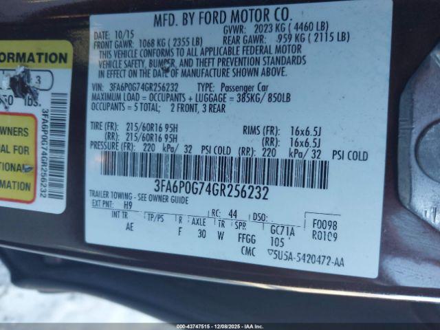 Ford Fusion S Image 14