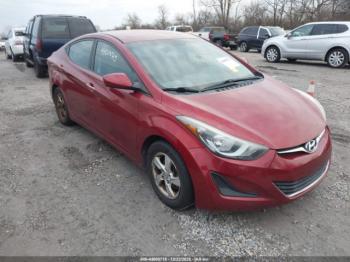  Salvage Hyundai ELANTRA