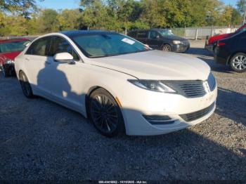  Salvage Lincoln MKZ Hybrid