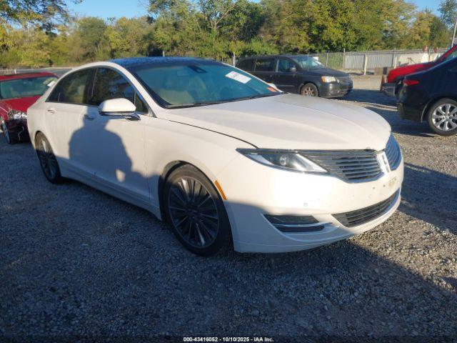  Salvage Lincoln MKZ Hybrid