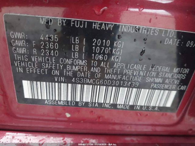 Subaru Legacy 2.5i Premium Image 4