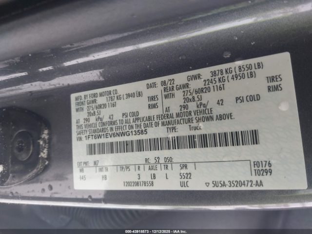 Ford F-150 Lariat Image 8