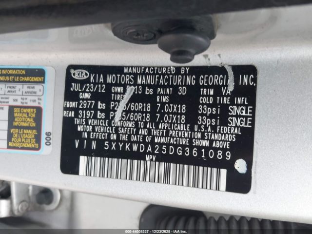 Kia Sorento Sx V6 Image 4