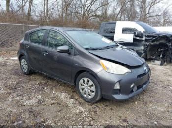 Salvage Toyota Prius c