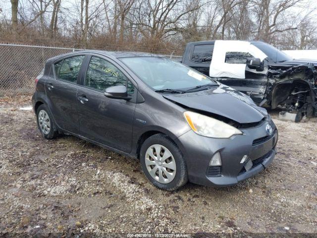 Salvage Toyota Prius c