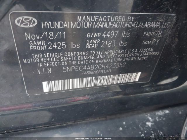 Hyundai SONATA Se 2.0t Image 7
